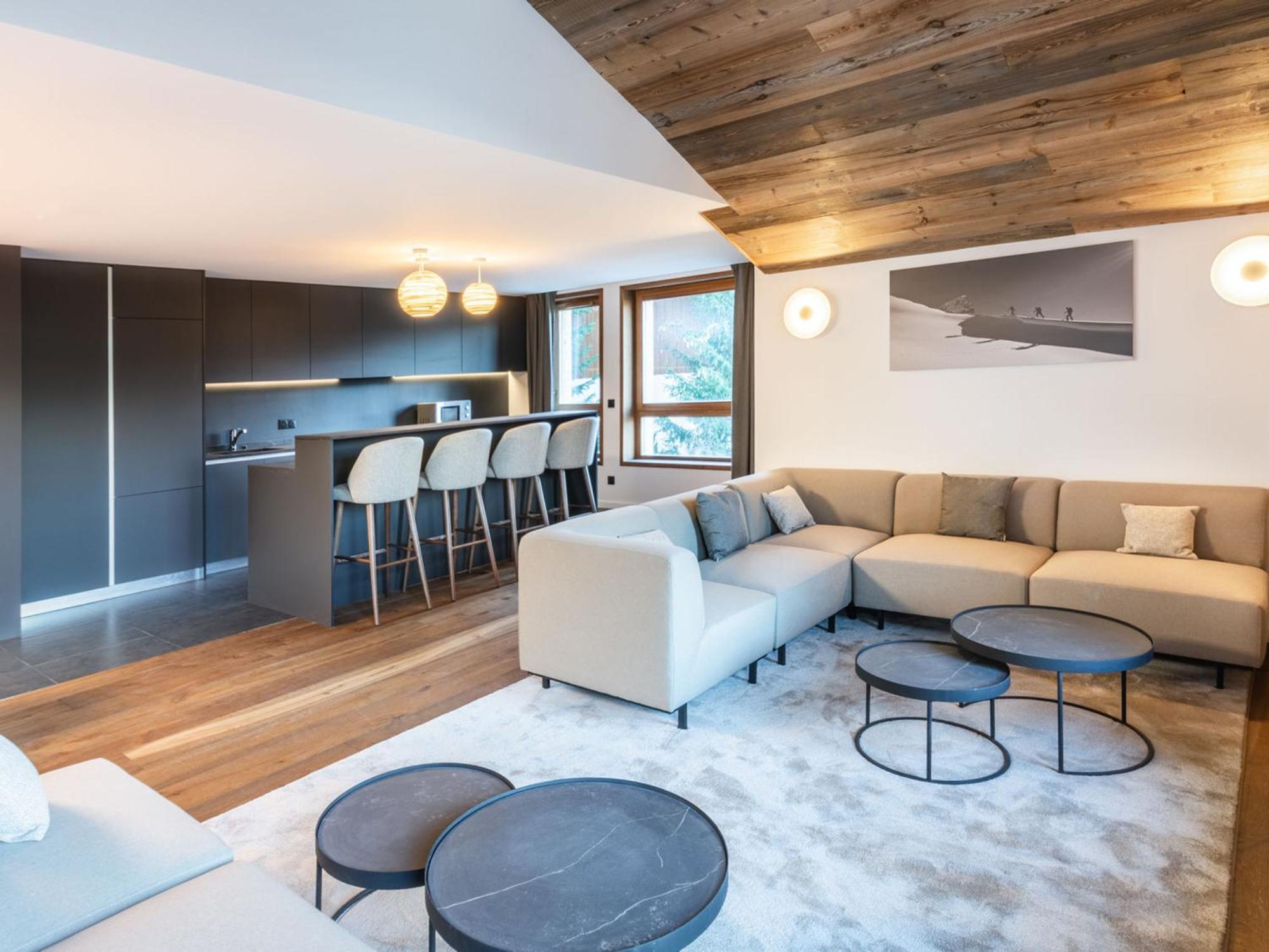 De Standing A Village - 6 Pers, 3 Chambres, Balcon Et Parking Inclus - Fr-1-618-30 Courchevel